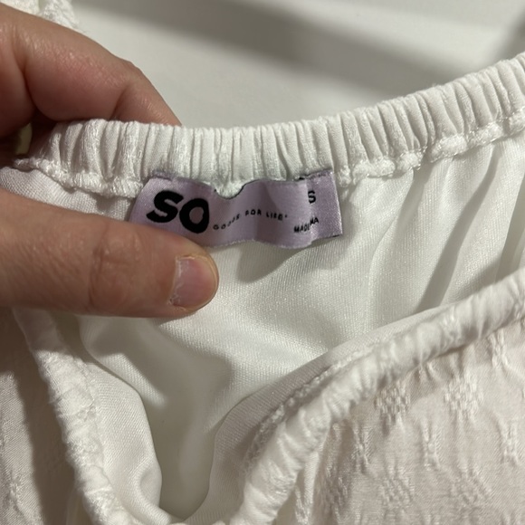 SO Eyelet Pattern Dress - Picture 6 of 8